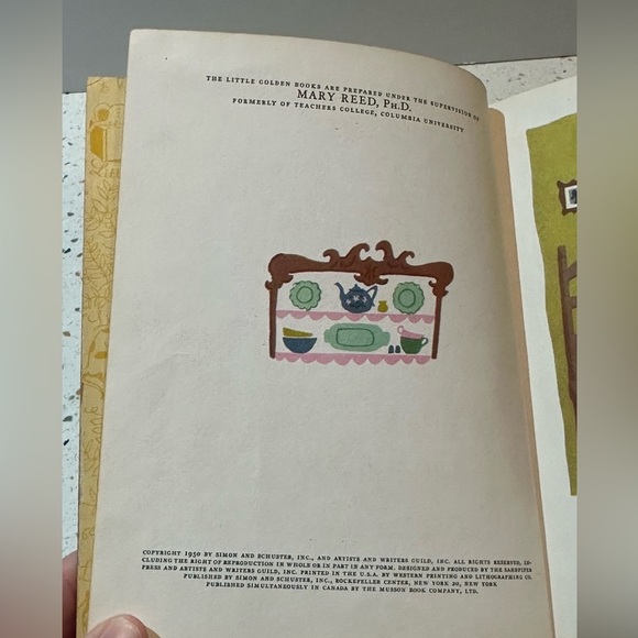 Vintage Lot Four (4) A Little Golden Books Children’s Mother Goose, Baby’s House - Picture 12 of 15